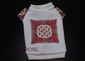 画像2: バンダナ半袖トレーナーRD