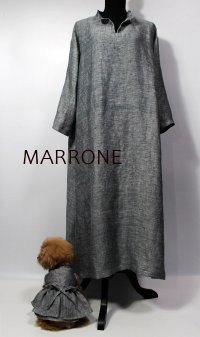 mama&dogリネンindigo