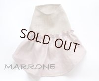 リネンバイカラーワンピBE×PK