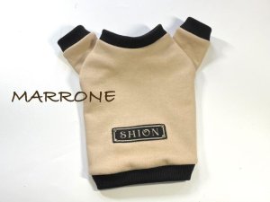 画像2: バイカラースウェットbeige×black