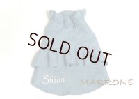 リネンフリルワンピRBL