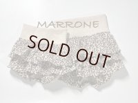 レオパード　フリルマナーパンツ